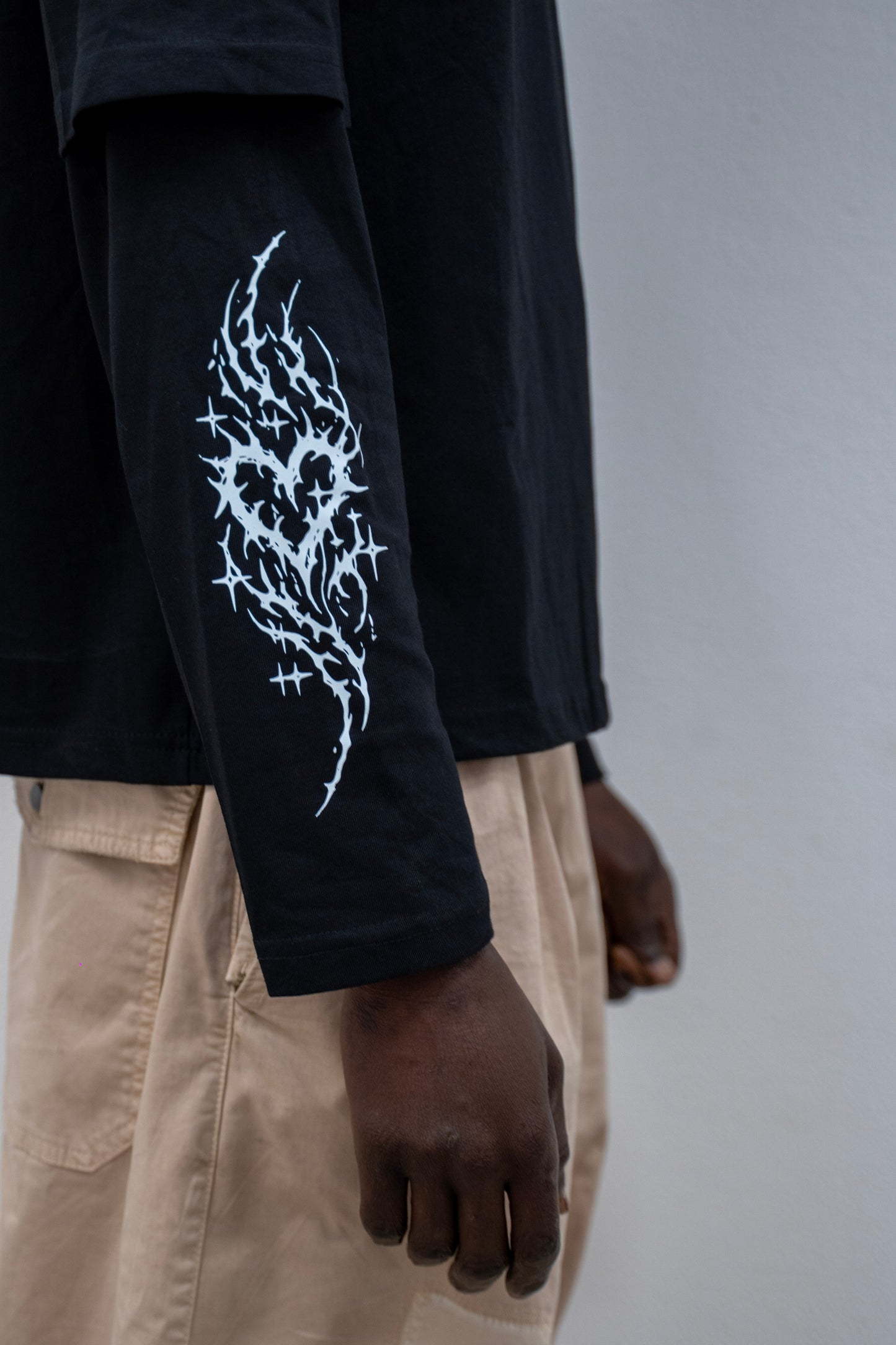 LONGSLEEVE DOPPIA MANICA NERA