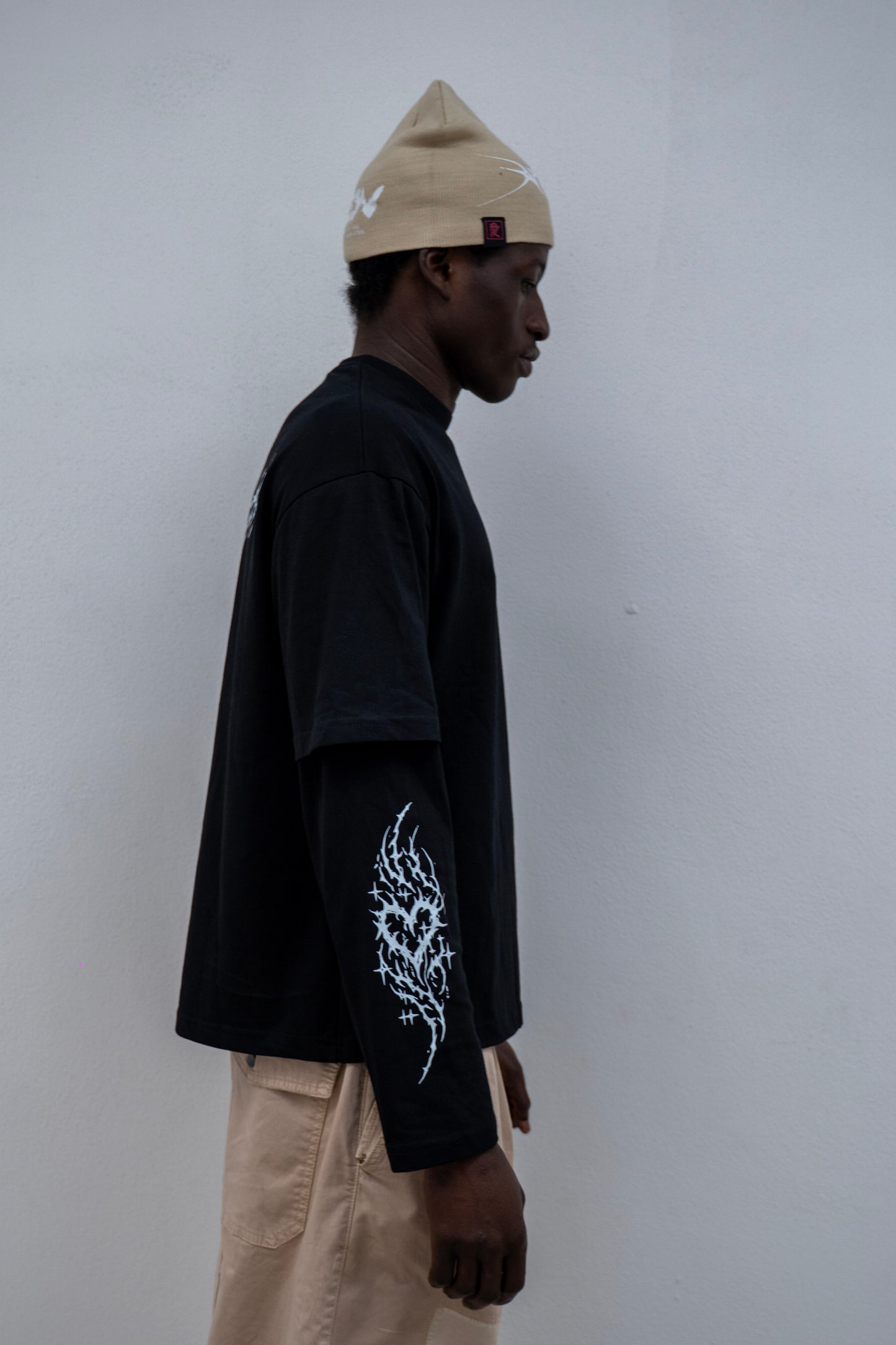 LONGSLEEVE DOPPIA MANICA NERA